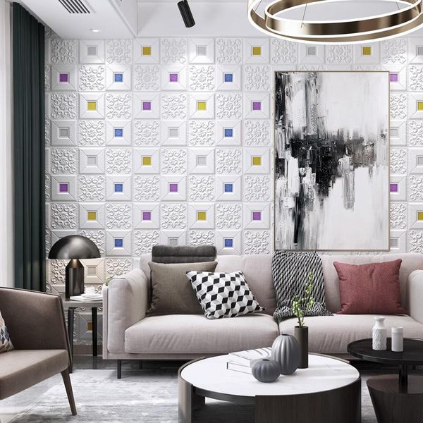 wallpapers modern self-adhesive 3d wall sticker for tv sofa background roof walls waterproof wallpaper decor vinilos pared contact 70*70cm
wallpapers modern self-adhesive 3d wall sticker for tv sofa background roof walls waterproof wallpaper decor vinilos pared contact 70*70cm