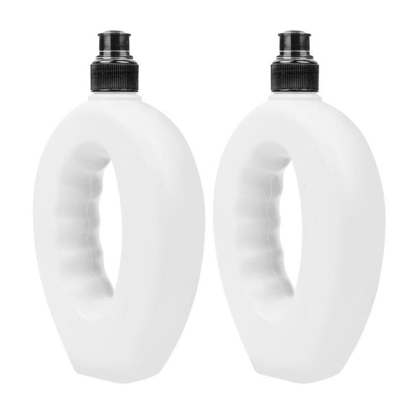 water bottle 2pcs plastic drinks leakproof non toxic white running container o shape travel with lid 500ml outdoor sports
water bottle 2pcs plastic drinks leakproof non toxic white running container o shape travel with lid 500ml outdoor sports