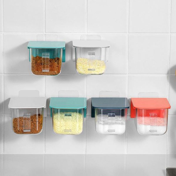 kitchen spice box seasoning wall mount rack organizer punch-hanging sugar salt bottle containers storage bottles & jars
kitchen spice box seasoning wall mount rack organizer punch-hanging sugar salt bottle containers storage bottles & jars