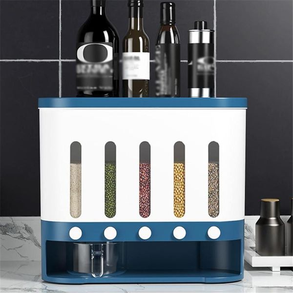 storage bottles & jars 9l wall mounted separate rice bucket cereal dispenser moisture proof plastic automatic racks sealed metering food box
storage bottles & jars 9l wall mounted separate rice bucket cereal dispenser moisture proof plastic automatic racks sealed metering food box