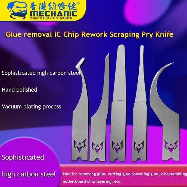 professional hand tool sets mechanic handmade grinding blade to pry cpu rubber removal knife multifunctional motherboard chip ic repair toug
professional hand tool sets mechanic handmade grinding blade to pry cpu rubber removal knife multifunctional motherboard chip ic repair toug