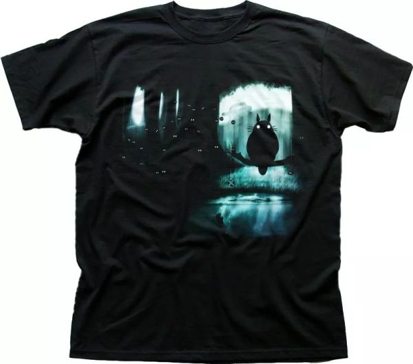 totoro happiness magic forest mononoke spirits my neighbour black t-shirt fn9435, White;black
totoro happiness magic forest mononoke spirits my neighbour black t-shirt fn9435, White;black