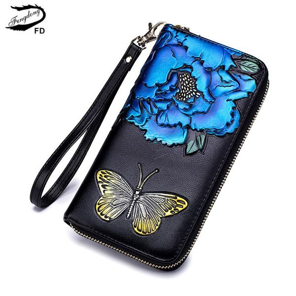 wallets fengdong female vintage flower phone wallet women rfid card protection purse butterfly decoration ladies long leather, Red;black
wallets fengdong female vintage flower phone wallet women rfid card protection purse butterfly decoration ladies long leather, Red;black