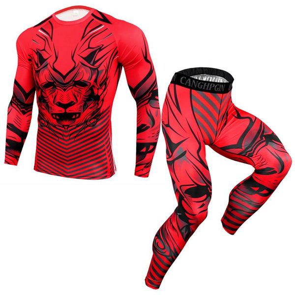 running sets 2pcs men's compression sportswear gym training workout jogging tracksuit bodybuilding quickdry breathable tight clothing, Black;blue
running sets 2pcs men's compression sportswear gym training workout jogging tracksuit bodybuilding quickdry breathable tight clothing, Black;blue
