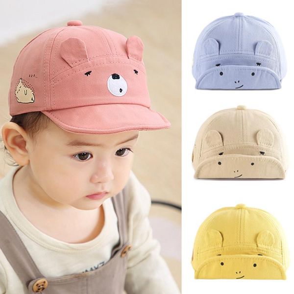colors children baseball cap baby cotton embroidered bear soft brim sunscreen hat caps & hats, Yellow
colors children baseball cap baby cotton embroidered bear soft brim sunscreen hat caps & hats, Yellow