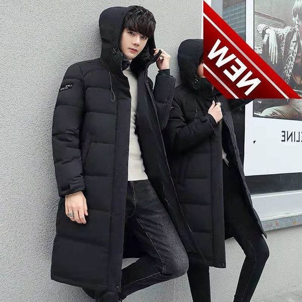 autumn winter jacket men parkas man's coat down warm casual medium-long thickening hat, Black
autumn winter jacket men parkas man's coat down warm casual medium-long thickening hat, Black