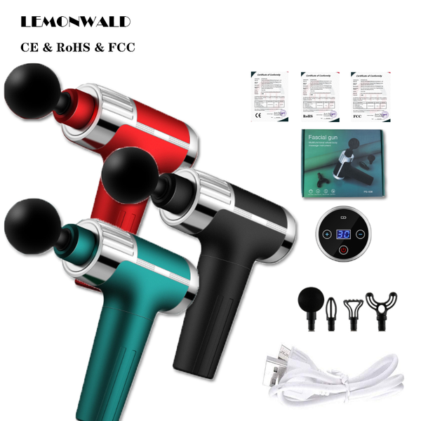 massage gun lemonwald deep tissue percussion portable relaxation exercise massager (touch screen version)
massage gun lemonwald deep tissue percussion portable relaxation exercise massager (touch screen version)