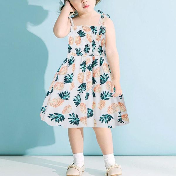 girl's dresses toddler baby girls summer dress sleeveless strap pineapple print beach casual clothes children 2021, Red;yellow
girl's dresses toddler baby girls summer dress sleeveless strap pineapple print beach casual clothes children 2021, Red;yellow