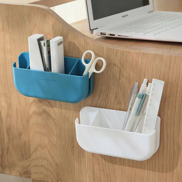 hooks & rails 1pc wall-mounted storage box three-cell organizer shelf with mobile phone charging port toothbrush toothpaste draining
hooks & rails 1pc wall-mounted storage box three-cell organizer shelf with mobile phone charging port toothbrush toothpaste draining