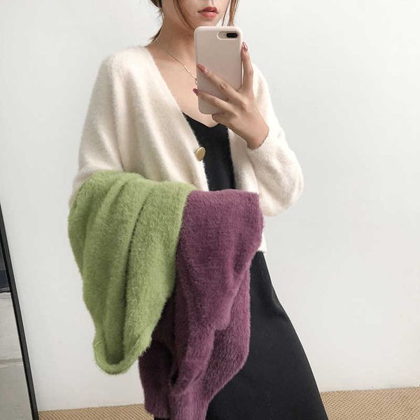 women's sweaters spring cardigans knitted single button long sleeve short sweater crop v-neck clothes for spring bkcj, White;black
women's sweaters spring cardigans knitted single button long sleeve short sweater crop v-neck clothes for spring bkcj, White;black