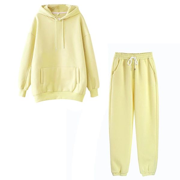 women's two piece pants women fleece sets elegant solid color oversized warm hoodies and long pant sports suit autumn winter tracksuit, White
women's two piece pants women fleece sets elegant solid color oversized warm hoodies and long pant sports suit autumn winter tracksuit, White