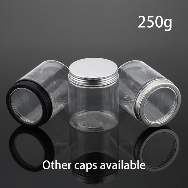 storage bottles & jars 250g plastic clear empty jar spice candy tea container refillable 9oz cosmetic face cream lotion bottle
storage bottles & jars 250g plastic clear empty jar spice candy tea container refillable 9oz cosmetic face cream lotion bottle