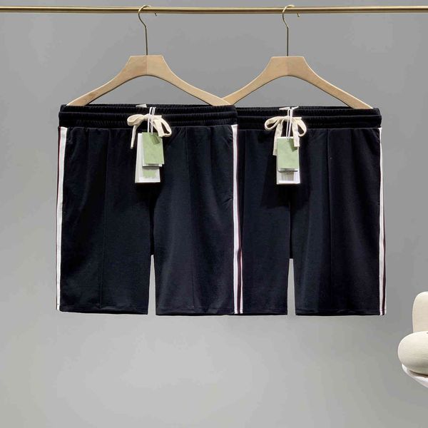2021 summer new family side ribbon waist drawstring shorts casual loose men's capris, White;black
2021 summer new family side ribbon waist drawstring shorts casual loose men's capris, White;black