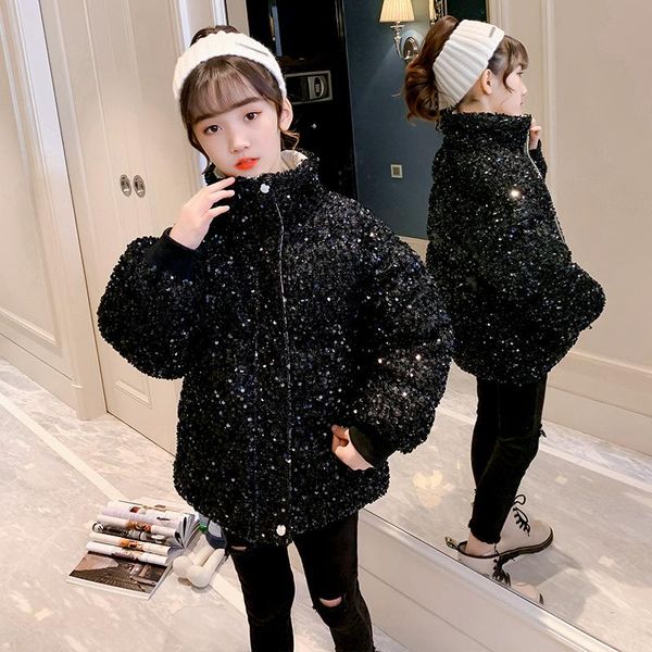 down coat winter children warm jacket girls fashion short style thicken parkas teen kids zipper teenage sequins casual clothes, Blue;gray
down coat winter children warm jacket girls fashion short style thicken parkas teen kids zipper teenage sequins casual clothes, Blue;gray