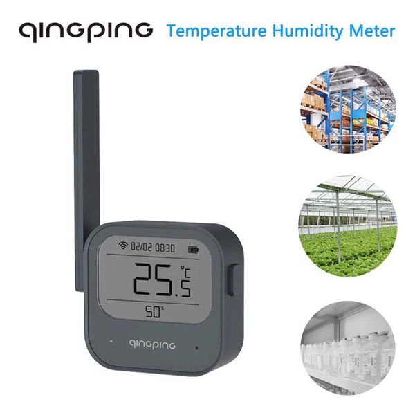 smart home control qingping commercial temperature humidity sensor app remote alarm monitoring thermometer support external probe
smart home control qingping commercial temperature humidity sensor app remote alarm monitoring thermometer support external probe
