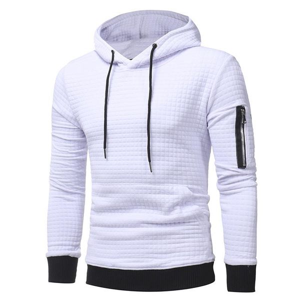 men's hoodies & sweatshirts 2021 autumn men casual fashion solid color plaid man with hood long sleeve pullovers clothes size s-4xl, Black
men's hoodies & sweatshirts 2021 autumn men casual fashion solid color plaid man with hood long sleeve pullovers clothes size s-4xl, Black