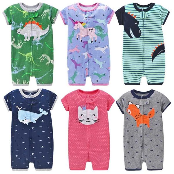 100% cotton infant baby boys clothes summer short sleeve rompers born baby body clothes cartoon animal pajamas for baby girl 211023, Blue
100% cotton infant baby boys clothes summer short sleeve rompers born baby body clothes cartoon animal pajamas for baby girl 211023, Blue
