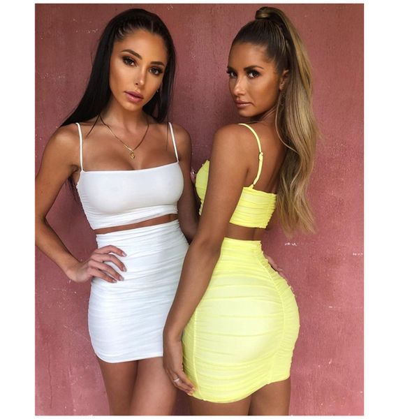 oufisun summer crop and mini skirt women's two piece set bodycon outfit ladies short solid set club pullover regular 210423, White
oufisun summer crop and mini skirt women's two piece set bodycon outfit ladies short solid set club pullover regular 210423, White