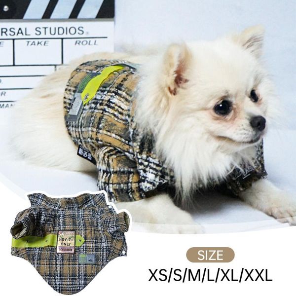 dog apparel clothes autumn and winter warm pet jacket coat puppy plaid clothing for small medium-sized
dog apparel clothes autumn and winter warm pet jacket coat puppy plaid clothing for small medium-sized