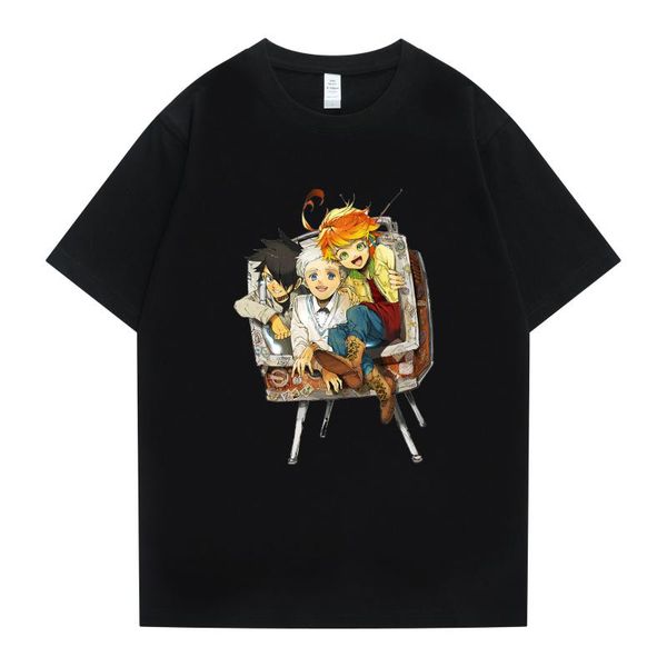 men's t-shirts mafia t-shirt promised neverland harajuku streetwear short sleeve summer funny oversized t shirt men breathable, White;black
men's t-shirts mafia t-shirt promised neverland harajuku streetwear short sleeve summer funny oversized t shirt men breathable, White;black