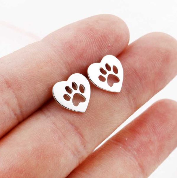 stud 10pairs fashion hollow love heart footprint earrings small animal dog cat ear jewelry, Golden;silver
stud 10pairs fashion hollow love heart footprint earrings small animal dog cat ear jewelry, Golden;silver