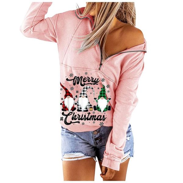 women's hoodies & sweatshirts fashion sweet loose warm winter coat casual pullover christmas print zipper sweater top, Black
women's hoodies & sweatshirts fashion sweet loose warm winter coat casual pullover christmas print zipper sweater top, Black
