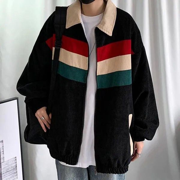 women's jackets luck a 2021 spring women corduroy turn down jacket lady patchwork casual female streetwear loose hip hop, Black;brown
women's jackets luck a 2021 spring women corduroy turn down jacket lady patchwork casual female streetwear loose hip hop, Black;brown