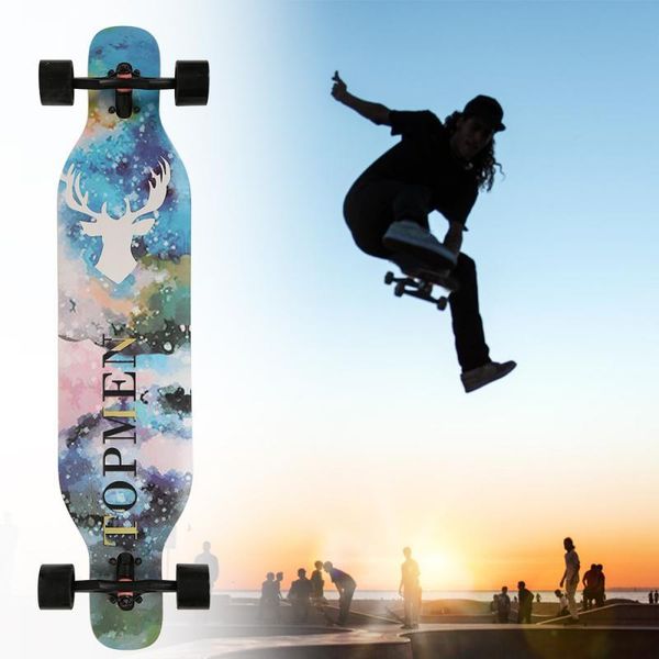 skateboarding 106x25.5x12cm skateboard youth maple wooden longboard for beginners experienced people anti-skid with antelope logo
skateboarding 106x25.5x12cm skateboard youth maple wooden longboard for beginners experienced people anti-skid with antelope logo