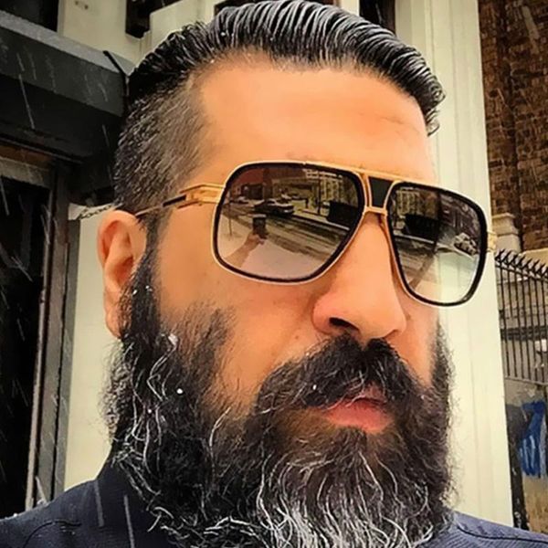 sunglasses 2021 couple flat luxury driving 18k gold big frame square women shades brad pimen sun glasses, White;black
sunglasses 2021 couple flat luxury driving 18k gold big frame square women shades brad pimen sun glasses, White;black
