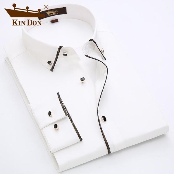 men's dress shirts kim don gold shield four seasons solid color no iron phnom penh business casual slim fit shirt, White;black
men's dress shirts kim don gold shield four seasons solid color no iron phnom penh business casual slim fit shirt, White;black