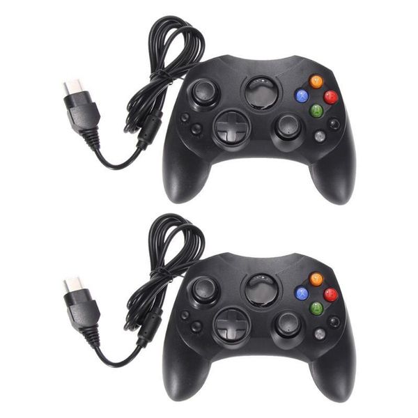 game controllers & joysticks lot 2 black wired controller pad for microsoft xbox system type
game controllers & joysticks lot 2 black wired controller pad for microsoft xbox system type
