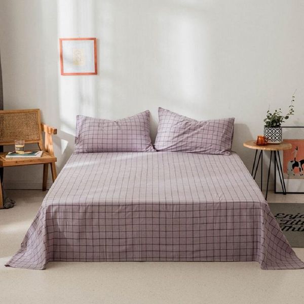 sheets & sets solid color grid cotton flat sheet with four conner bed linen for home decor double queen king twin sleeping naked bedspread
sheets & sets solid color grid cotton flat sheet with four conner bed linen for home decor double queen king twin sleeping naked bedspread