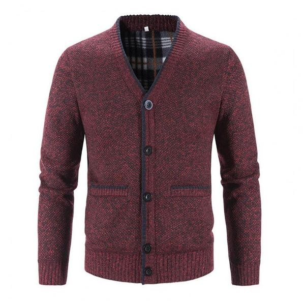 men's jackets men casual knitted coat single-breasted solid color v neck autumn winter thicken plush warm cardigan sweater jacket, Black;brown
men's jackets men casual knitted coat single-breasted solid color v neck autumn winter thicken plush warm cardigan sweater jacket, Black;brown