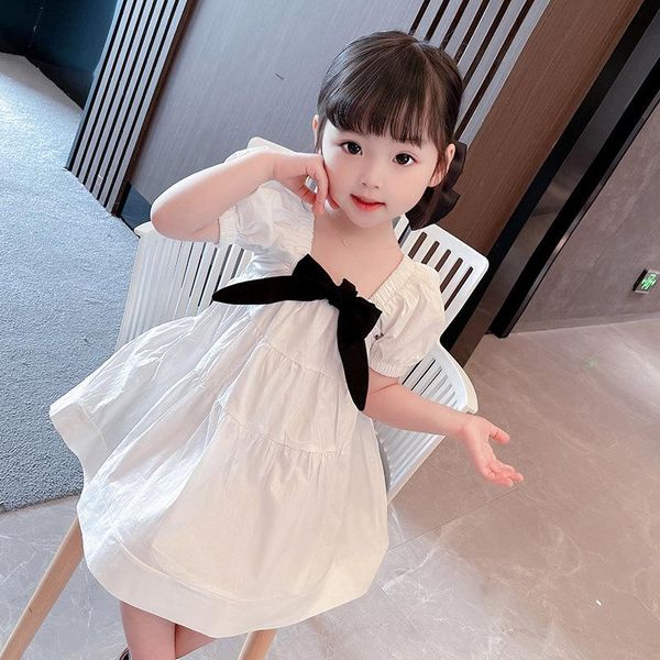 summer girls dress children white princess square collar bowknot casual kids vacation clothing girl's dresses, Red;yellow
summer girls dress children white princess square collar bowknot casual kids vacation clothing girl's dresses, Red;yellow