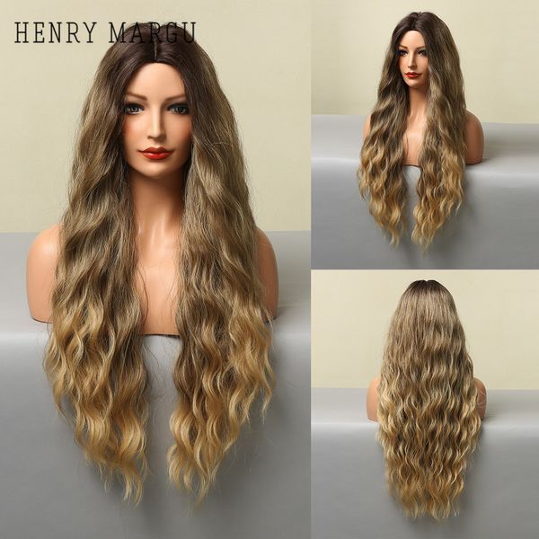 henry margu long water wavy brown blonde black ombre synthetic wigs natural cosplay heat resistant wig for women middle part
henry margu long water wavy brown blonde black ombre synthetic wigs natural cosplay heat resistant wig for women middle part