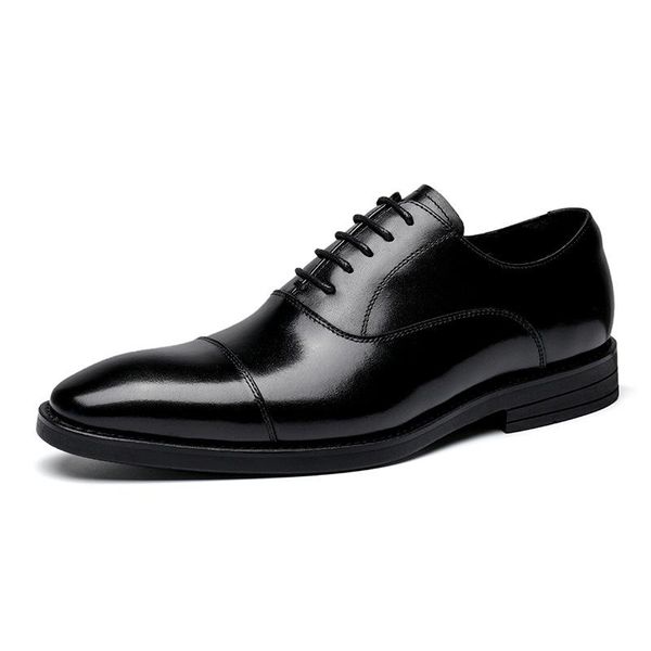 dress shoes handmade goodyear oxfords for men formal business lace up comfortable genuine leather, Black
dress shoes handmade goodyear oxfords for men formal business lace up comfortable genuine leather, Black