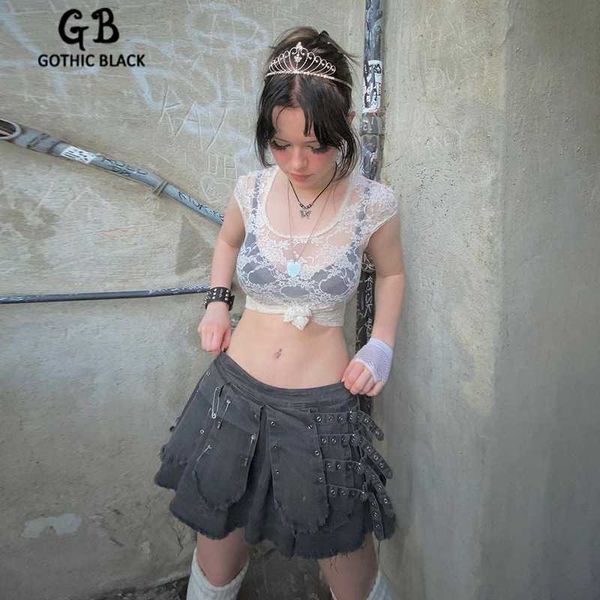 gothblack women lace solid short sleeve tshirt summer o neck fashion loose perspective female chic streetwear club women's t-s, White
gothblack women lace solid short sleeve tshirt summer o neck fashion loose perspective female chic streetwear club women's t-s, White