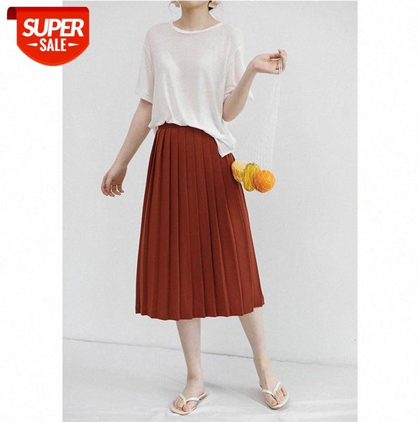 korean student fashion high waist slimming mid-length solid color pleated skirt 7851 #eb30, Black;gray
korean student fashion high waist slimming mid-length solid color pleated skirt 7851 #eb30, Black;gray