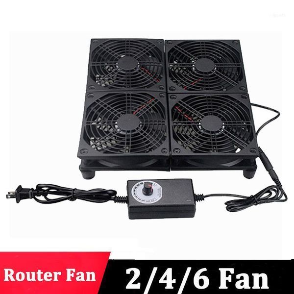 gdstime 120mm router tv box cooling fan with speed controller big airflow silent cooler gaming lapbase 2/4/611
gdstime 120mm router tv box cooling fan with speed controller big airflow silent cooler gaming lapbase 2/4/611