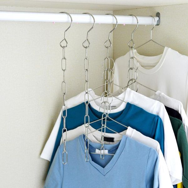 hangers & racks 4pcs clothes hanging chain with hook drying rack wardrobe stainless steel barrier market shop disp
hangers & racks 4pcs clothes hanging chain with hook drying rack wardrobe stainless steel barrier market shop disp