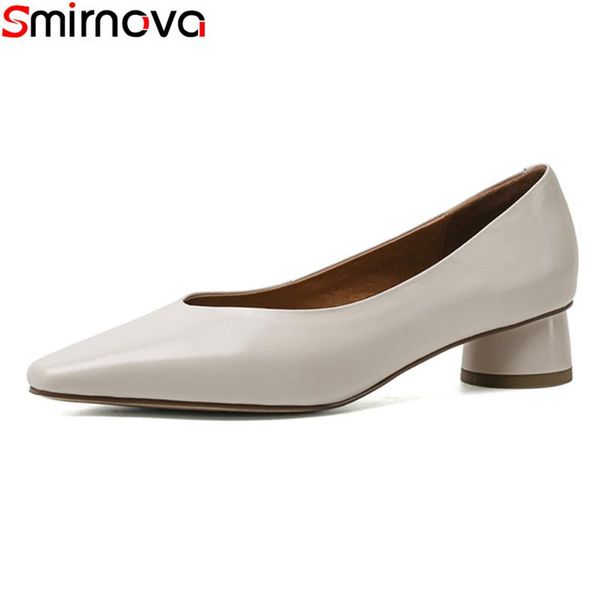 dress shoes smirnova 2021 arrival fashion women pumps genuine leather shallow ladies solid color comfortable office, Black
dress shoes smirnova 2021 arrival fashion women pumps genuine leather shallow ladies solid color comfortable office, Black