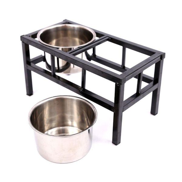 dog bowls & feeders raised elevated feeder stand with 2 removable stainless steel pet food
dog bowls & feeders raised elevated feeder stand with 2 removable stainless steel pet food