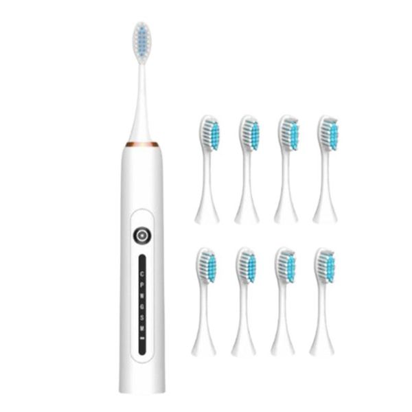 smart electric toothbrush x7 toothbrushes usb rechargeable 8 heads 6 speeds convenient practical
smart electric toothbrush x7 toothbrushes usb rechargeable 8 heads 6 speeds convenient practical