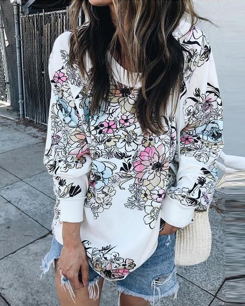women's hoodies & sweatshirts elegant women blouse fashion autumn off shoulder floral long sleeve o-neck pullover clothing female, Black
women's hoodies & sweatshirts elegant women blouse fashion autumn off shoulder floral long sleeve o-neck pullover clothing female, Black