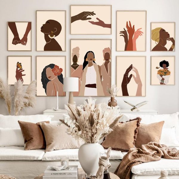 wall stickers self-adhesive abstract black girl illustration african art posters prints picture for living room decor
wall stickers self-adhesive abstract black girl illustration african art posters prints picture for living room decor