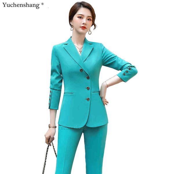 women's suits & blazers fashion single breasted ladies business pant suit black blue formal 2 piece coat blazer set jackets and wide le, White;black
women's suits & blazers fashion single breasted ladies business pant suit black blue formal 2 piece coat blazer set jackets and wide le, White;black