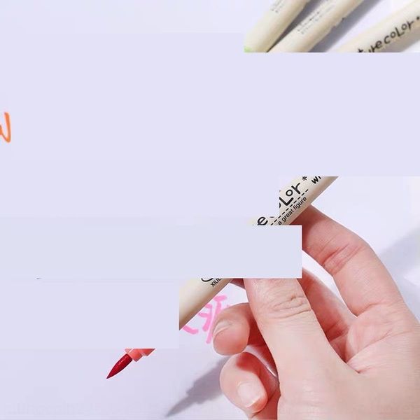 kil2 hanku painting pens 823 soft head brush set children's painting hand account art water color watercolor beautiful soft pen set, Black;red
kil2 hanku painting pens 823 soft head brush set children's painting hand account art water color watercolor beautiful soft pen set, Black;red