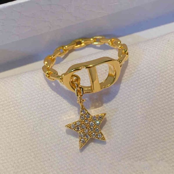 rings d home cd five pointed star ring plated with 18k gold, full diamond letter, ring, female, Silver
rings d home cd five pointed star ring plated with 18k gold, full diamond letter, ring, female, Silver