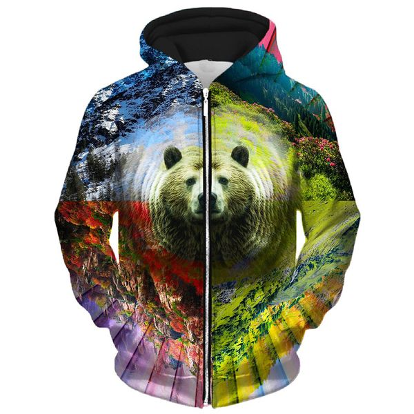 animal world pattern men s zip-up hoodie visual impact party punk goth round neck sweatshirt hoodie, Black
animal world pattern men s zip-up hoodie visual impact party punk goth round neck sweatshirt hoodie, Black