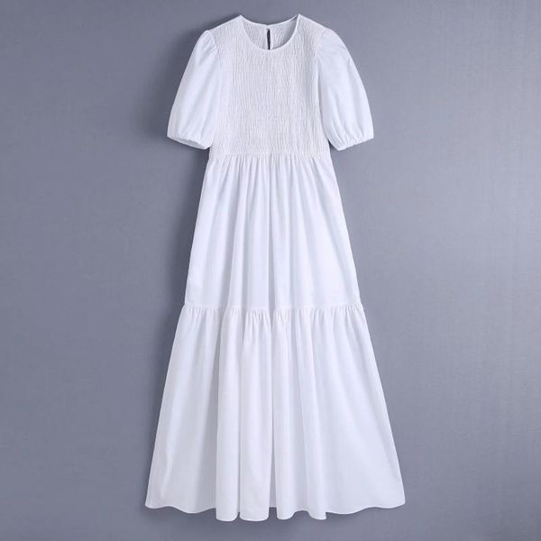 casual dresses summer women elastic bust white midi dress female o neck short sleeve clothes lady loose vestido d7557, Black;gray
casual dresses summer women elastic bust white midi dress female o neck short sleeve clothes lady loose vestido d7557, Black;gray